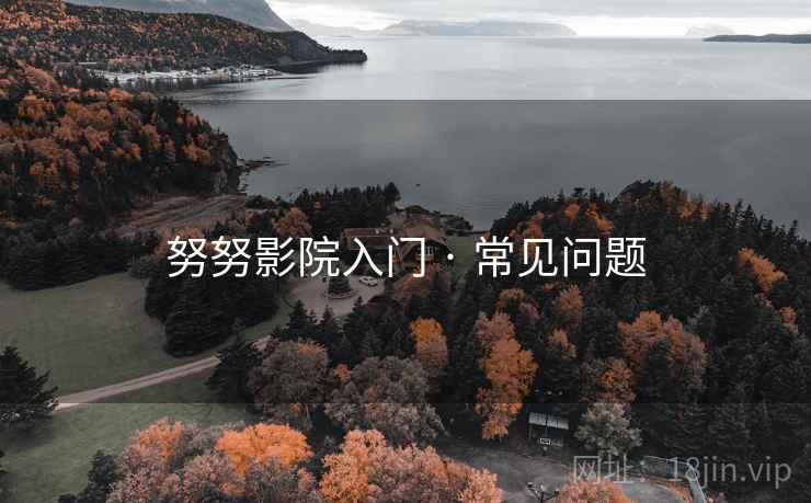 努努影院入门 · 常见问题