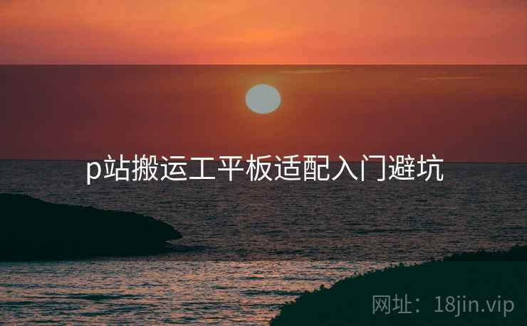 p站搬运工平板适配入门避坑