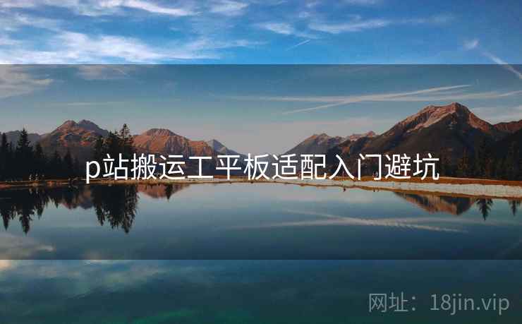 p站搬运工平板适配入门避坑