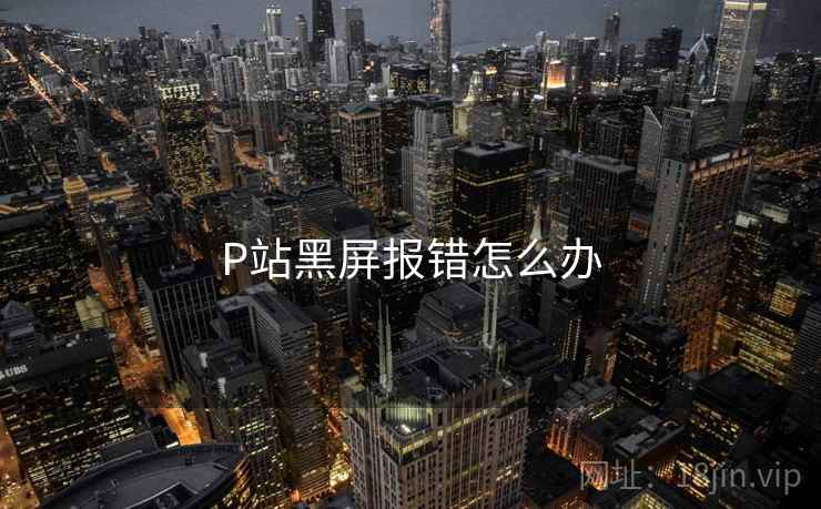 P站黑屏报错怎么办