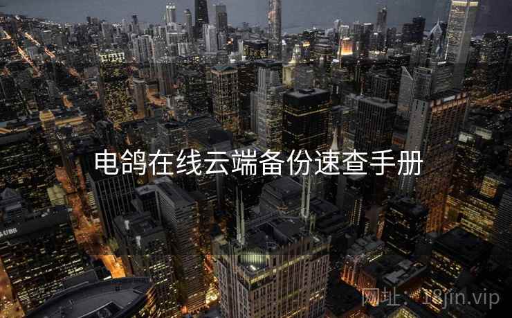 电鸽在线云端备份速查手册