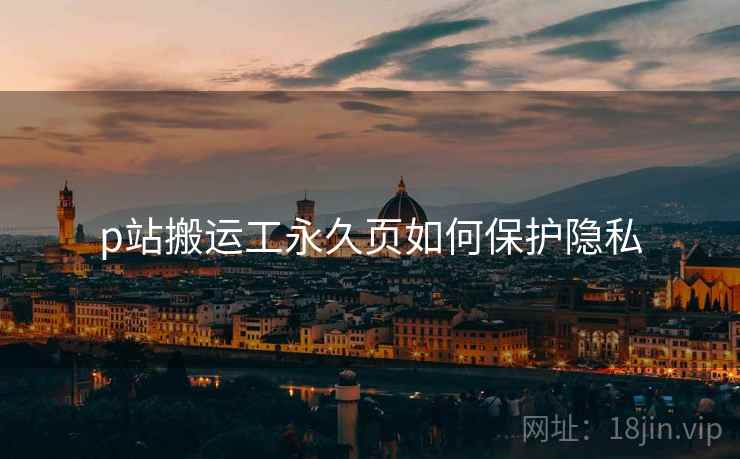 p站搬运工永久页如何保护隐私