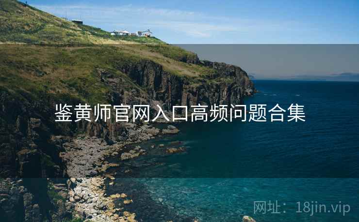 鉴黄师官网入口高频问题合集